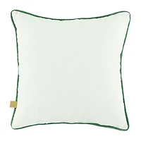 Lenox Holiday Holly Square Throw Pillow