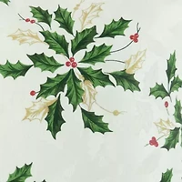 Lenox Scattered Holly Square Throw Pillow