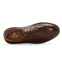 Stafford Arthur Mens Wing Closed Toe Oxford Shoes