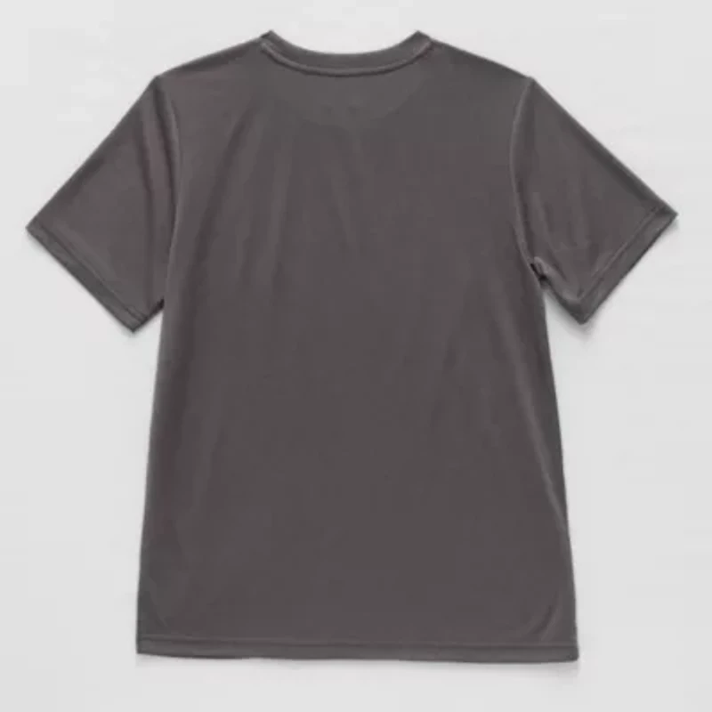 Xersion Performance Little & Big Kid Boys Crew Neck Short Sleeve Regular Fit Graphic T-Shirt