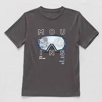 Xersion Performance Little & Big Kid Boys Crew Neck Short Sleeve Regular Fit Graphic T-Shirt