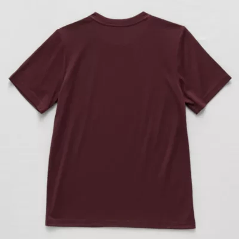 Xersion Performance Little & Big Kid Boys Crew Neck Short Sleeve Regular Fit Graphic T-Shirt