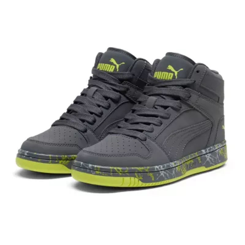 PUMA Rebound Layup Mountain Park Big Kid Boys Basketball Shoes
