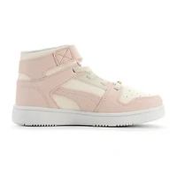 PUMA Rebound Layup Bling Little Kid Girls Basketball Shoes