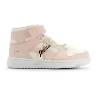 PUMA Rebound Layup Bling Little Kid Girls Basketball Shoes