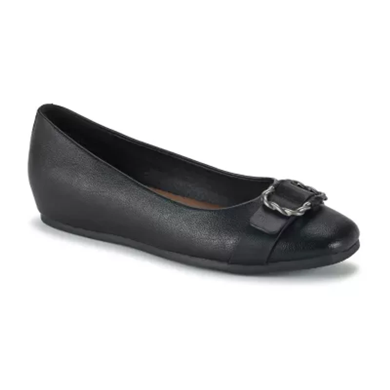 Baretraps Colette Womens Square Closed Toe Slip-On Shoe