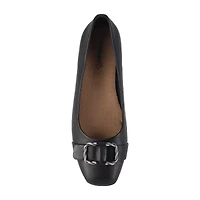 Baretraps Colette Womens Square Closed Toe Slip-On Shoe