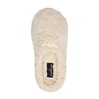 Cuddl Duds Faux Shearling Womens Clog Slippers