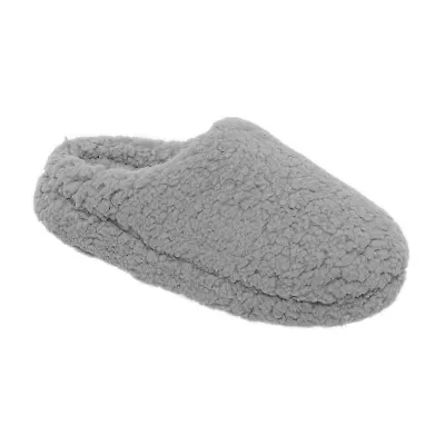 Cuddl Duds Faux Shearling Womens Clog Slippers
