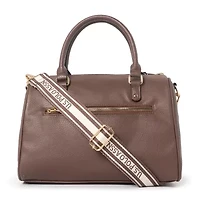 U.S. Polo Assn. Stud Embellished Satchel