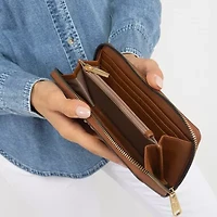 U.S. Polo Assn. Large Zip Around Womens Wallet