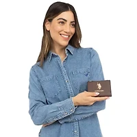 U.S. Polo Assn. Zip Womens Bifold Wallet