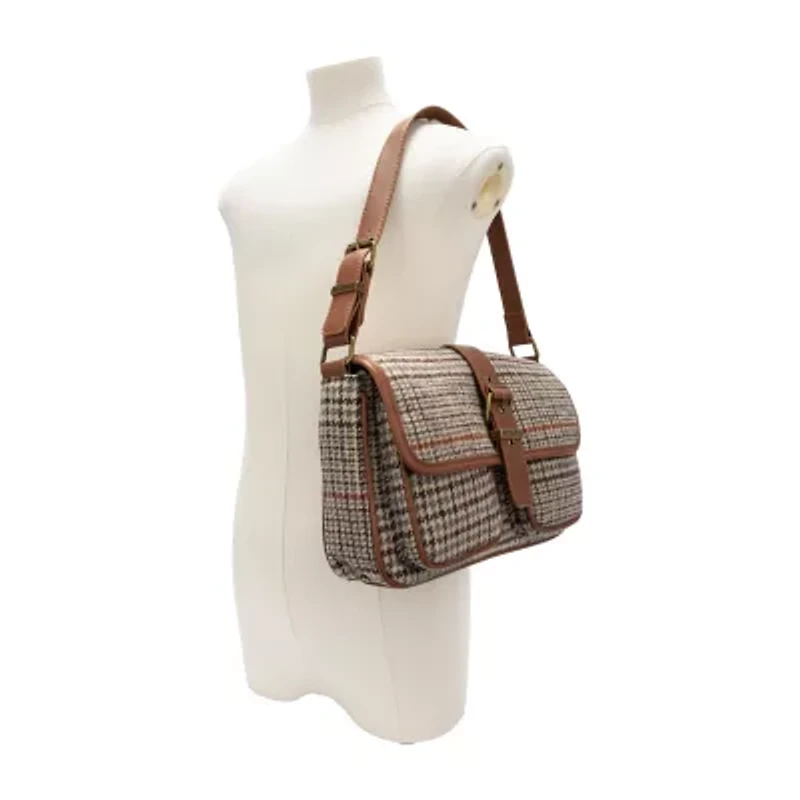 Frye and Co. Maisie Plaid Shoulder Bag