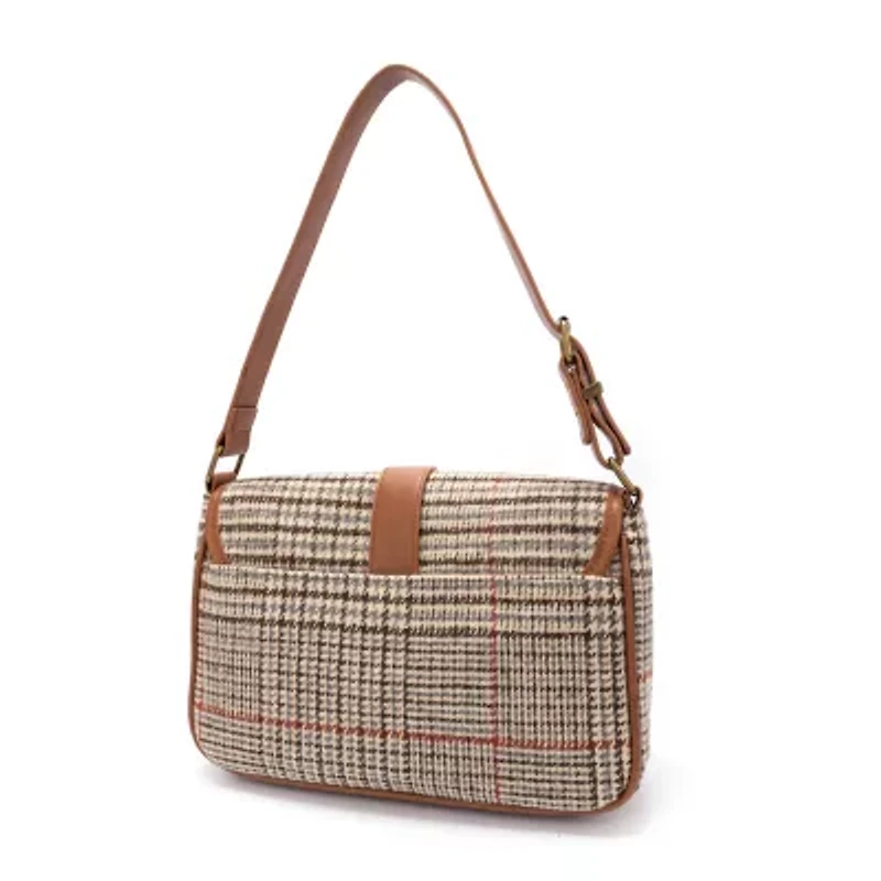 Frye and Co. Maisie Plaid Shoulder Bag