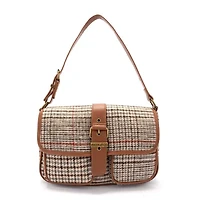 Frye and Co. Maisie Plaid Shoulder Bag