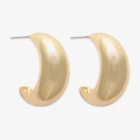 Bold Elements Gold Tone Womens Drop Earrings