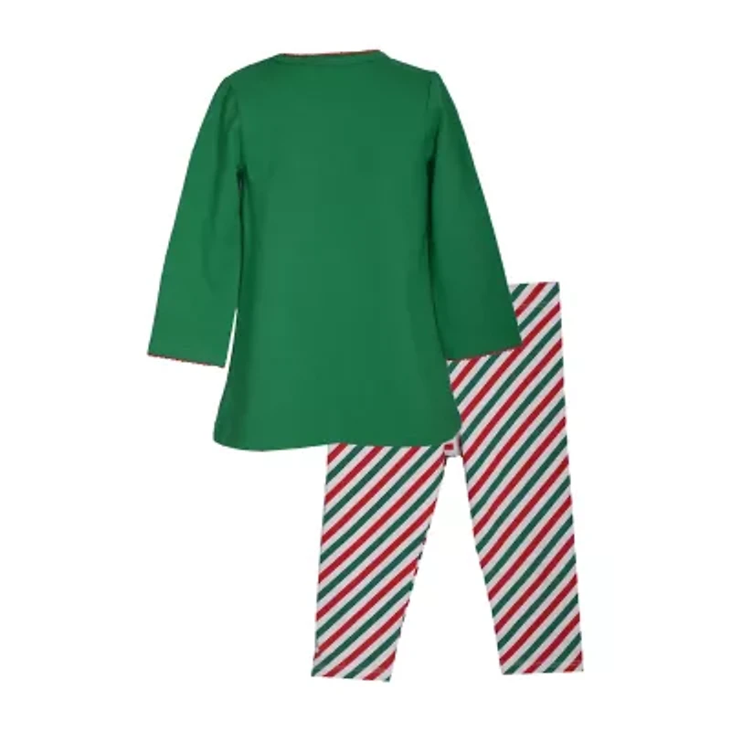 Bonnie Jean Holiday Baby Girls 2-pc. Legging Set