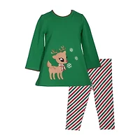 Bonnie Jean Holiday Baby Girls 2-pc. Legging Set