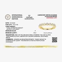 Grown Gorgeous Womens 1/2 CT. T.W. Lab White Diamond 14K Gold or Platinum Anniversary Wedding Band
