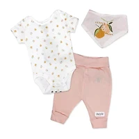 3 Stories Trading Company Baby Shower Wardrobe Gift Crate Girls 29-pc. Baby Gift Set
