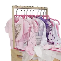 3 Stories Trading Company Baby Shower Wardrobe Gift Crate Baby Girls 43 Baby Gift Set