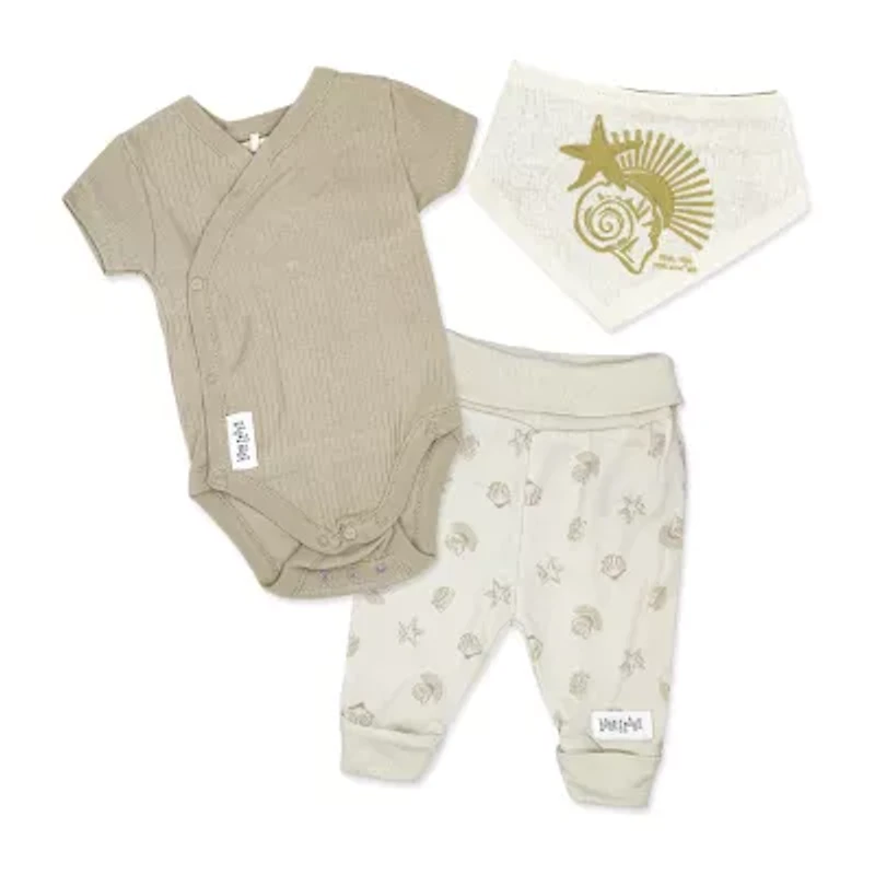 3 Stories Trading Company Baby Shower Wardrobe Gift Crate Unisex 29-pc. Baby Gift Set
