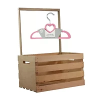 3 Stories Trading Company Baby Shower Wardrobe Gift Crate Baby Girls 12-pc. Baby Gift Set