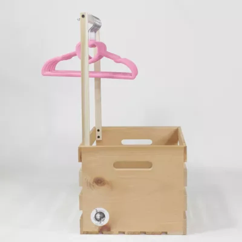 3 Stories Trading Company Baby Shower Wardrobe Gift Crate Baby Girls 12-pc. Baby Gift Set