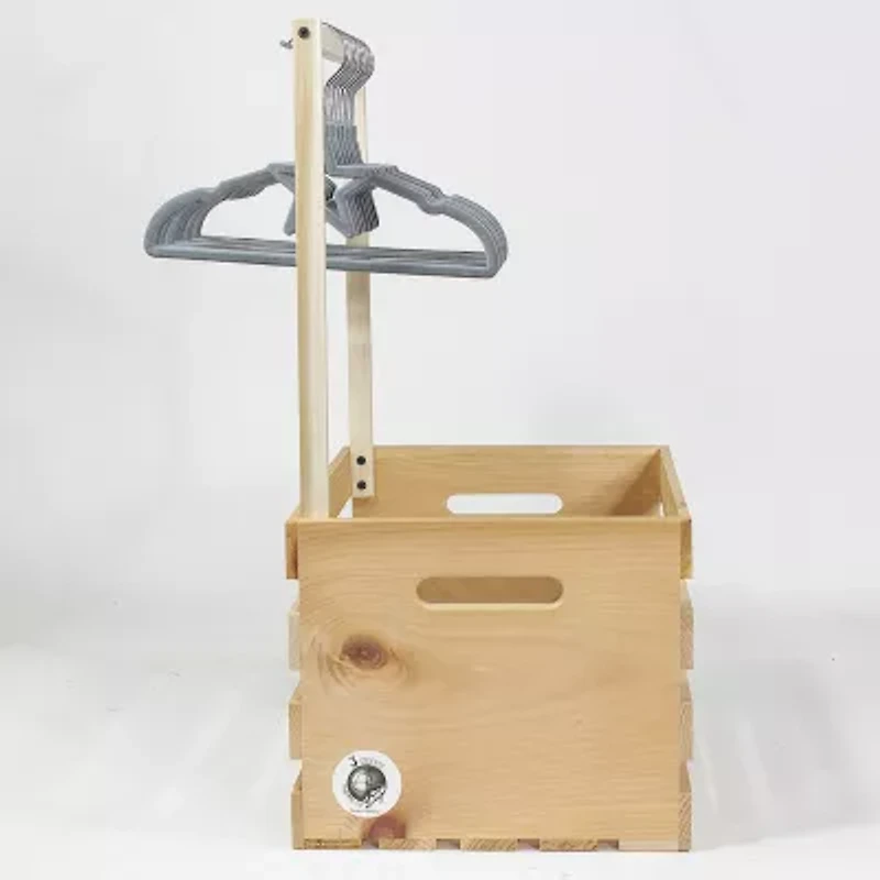 3 Stories Trading Company Baby Shower Wardrobe Gift Crate Baby Unisex 12-pc. Baby Gift Set