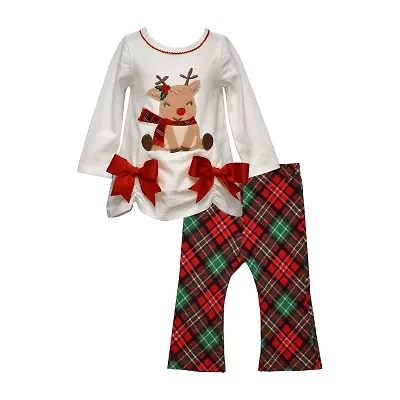 Bonnie Jean Holiday Toddler Girls 2-pc. Legging Set