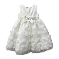 Blueberi Boulevard Toddler Girls Embellished Sleeveless A-Line Dress
