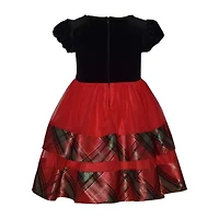 Bonnie Jean Little Girls Short Sleeve Fit + Flare Dress