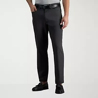 Haggar Sport Travel Performance 5 Pocket Mens Straight Fit Flat Front Pant
