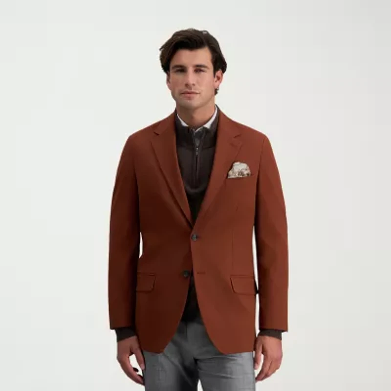 Haggar JMH Heather Fine Twill Mens Sport Coat