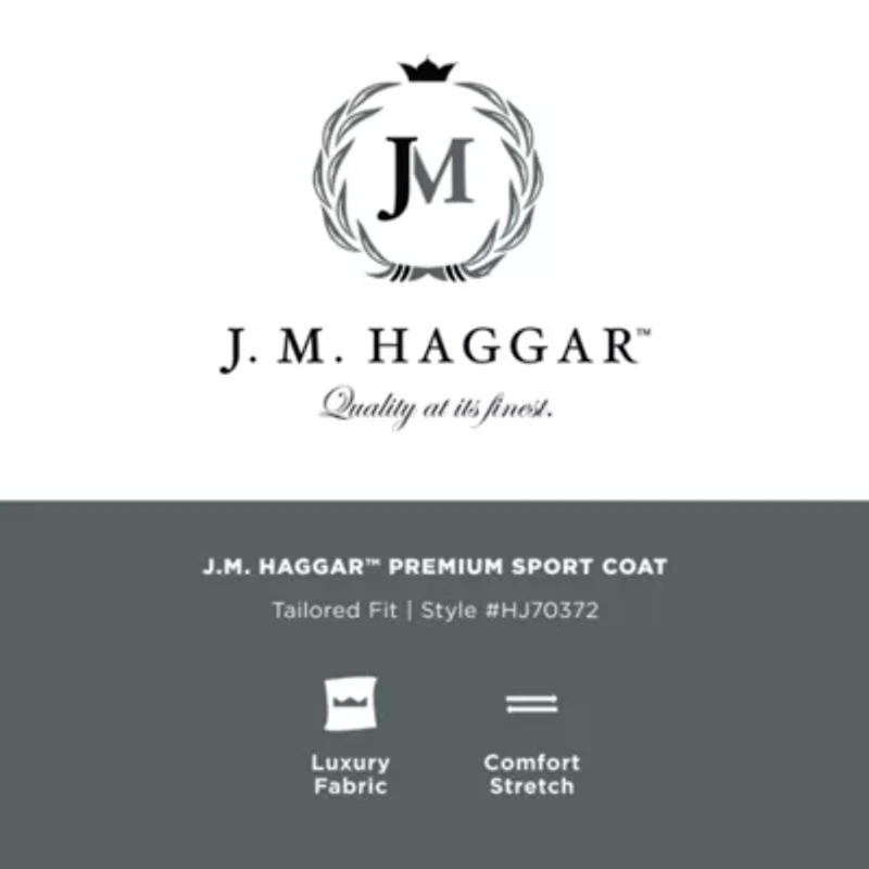 Haggar JMH Heather Fine Twill Mens Sport Coat