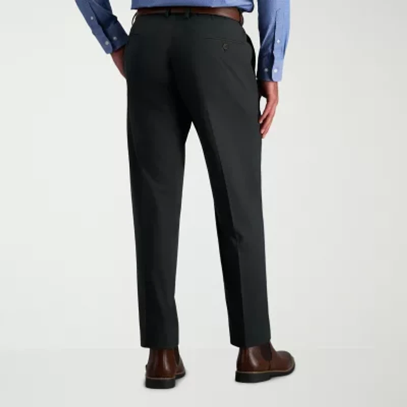 Haggar JMH Tailored Mens Stretch Fabric Modern Fit Flat Front Suit Pant