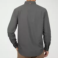 American Outdoorsman Mens Long Sleeve Regular Fit Button-Down Shirt