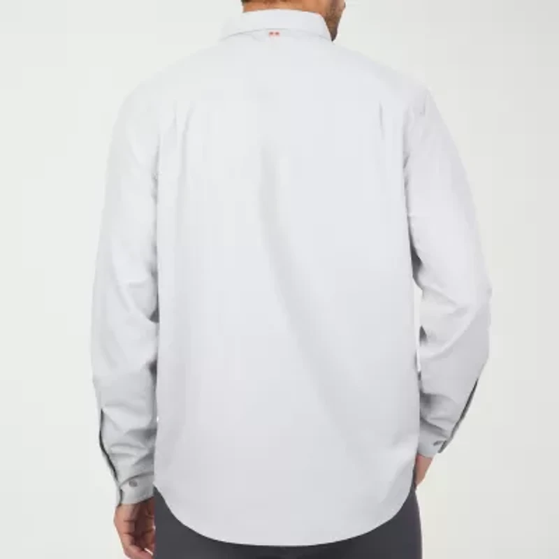 American Outdoorsman Mens Long Sleeve Regular Fit Button-Down Shirt