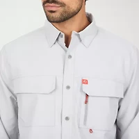 American Outdoorsman Mens Long Sleeve Regular Fit Button-Down Shirt