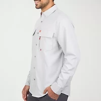 American Outdoorsman Mens Long Sleeve Regular Fit Button-Down Shirt