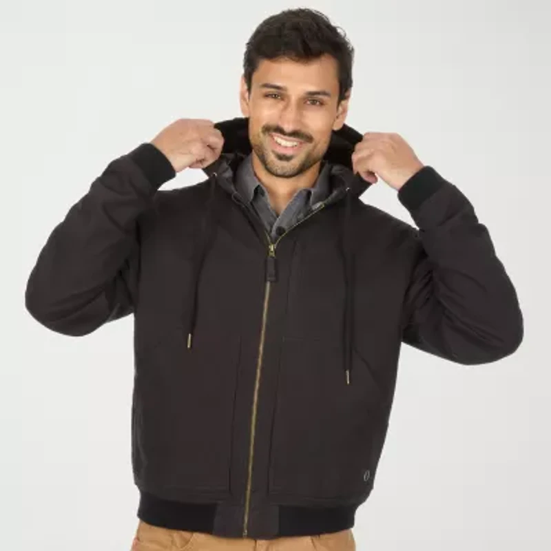 American Outdoorsman Mens Hooded Midweight Work Jacket
