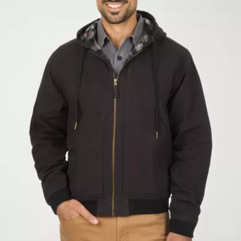 American Outdoorsman Mens Hooded Midweight Work Jacket