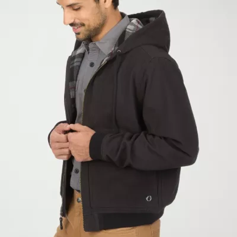 American Outdoorsman Mens Hooded Midweight Work Jacket