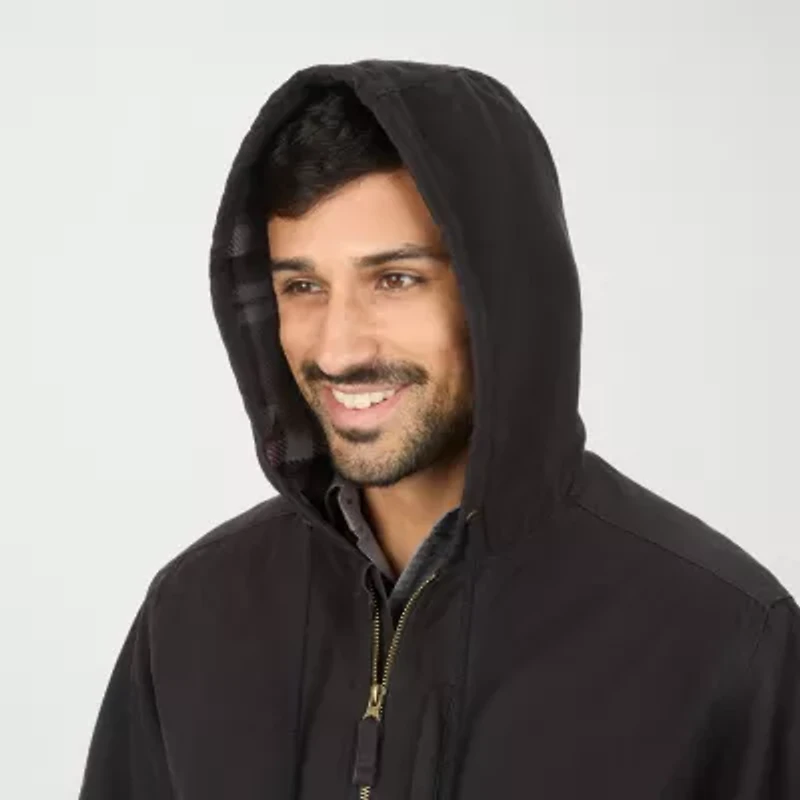 American Outdoorsman Mens Hooded Midweight Work Jacket