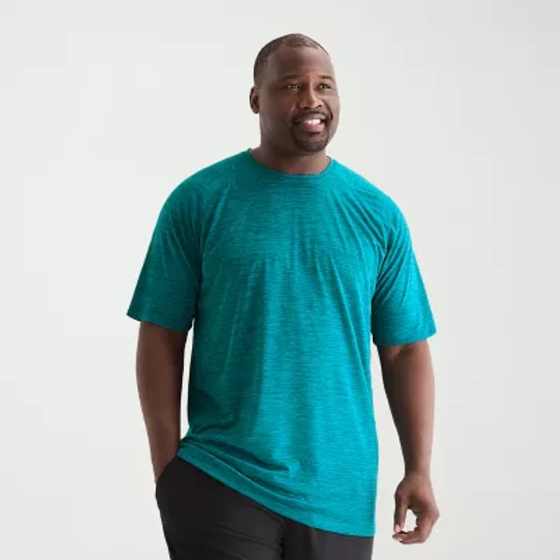 Xersion EverAir® Mens Crew Neck Short Sleeve Quick Dry Active Big and Tall T-Shirt