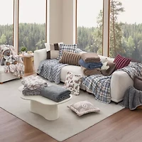 Bearpaw Canyon Washable Coco Plush Throw