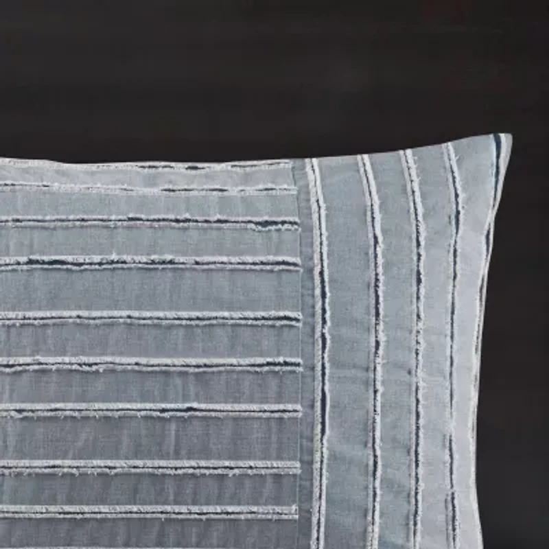 Madison Park Signature Essence Cotton Clip Jacquard Comforter Set