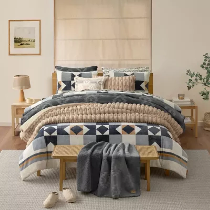 Bearpaw Skyland 3-pc. Coco Plush Comforter Set