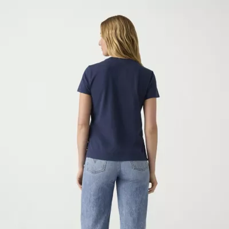 Levi's Womens Crew Neck Short Sleeve T-Shirt