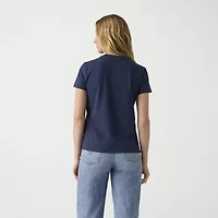 Levi's Womens Crew Neck Short Sleeve T-Shirt